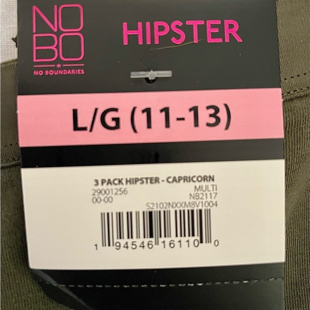 New Set of 3 Hipster Capricorn type Panties - Picture 3 of 3